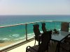 Вид на море с балкона квартиры, Бат-Ям, Израиль