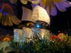 Парусник, украшенный цветами, выставка цветов в Хайфе, Израиль