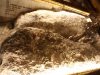Часть вершины (справа от православного престола) закрыта стеклом