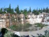 Водопад в парке Рабина в городе Кармиэль