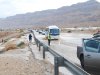 Наводнение в пустыне, дорога вдоль Мертвого моря, Израиль