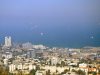 Хайфский залив, вид с горы Кармель, Израиль