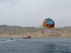 Синее море и разноцветные горы Эйлата, Израиль